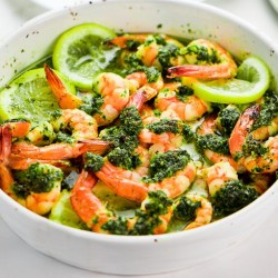 SHRIMP SCAMPI RECIPE ( BAKED)