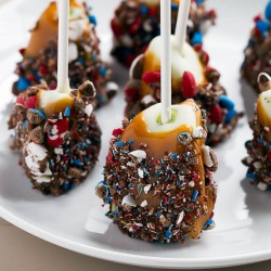 Caramel Apple Pops