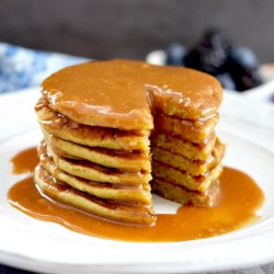Zucchini Banana Oatmeal Pancakes