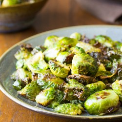 Easy Roasted Brussels Sprouts
