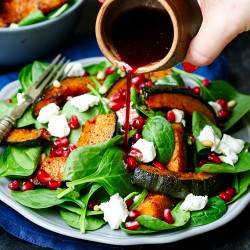 Roasted Kabocha Squash Salad