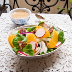 Fennel & Orange Salad w/ Miso 